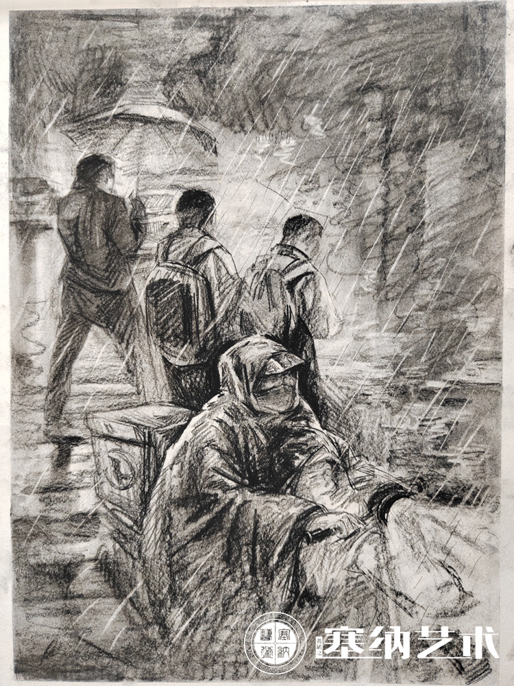 塞纳美术学员作品-速写16